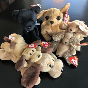 Beanie Baby Dog Pack